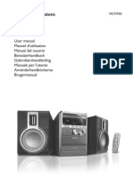 Philips MCM760 Manual