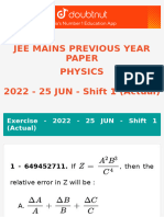 Jee Mains Previous Year Paper Class 12 Physics 2022 25 Jun Shift 1 Actual Doubtnut English Medium 2023 Web 3