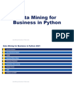 Data Mining For Business in Python Deck