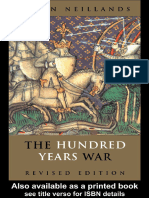 Robin Neillands - The Hundred Years War - Revised Edition (2001) Sdasd