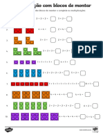 BR M 1634833644 Atividade de Adicao e Multiplicacao Com Blocos para Montar - Ver - 1