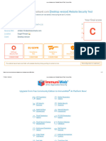 Website Security Test - ImmuniWeb