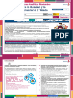 3° Primaria - de Lo Humano y Lo Comunitario - Noviembre