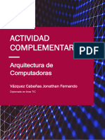 Arquitectura de Computadoras