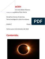 Investigación Eclipses