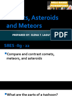 G8 Science Q2 - Week 6-Compare-And-Contrast-Comets-Meteors-And-Asteroids