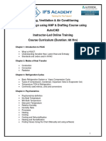 HVAC Design Using HAP Drafting Using AutoCAD