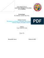 Dermatosis Reaccionales - Resumen