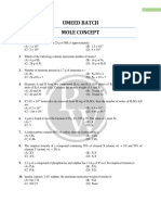 Mole Concept Full Chapter Practice Sheet - 220627 - 1 - 220627 - 155952