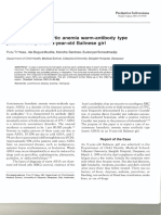 Autoimmune Hemolytic Anemia Warm-Antibody Type (Warm AIHA) in An 8-Year-Old Balinese Girl