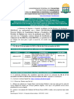 Edital Prograd Nº 720 - 2023 Convocatória para Matrícula 3 Chamada Extravestibular 2023 - 1