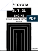 Manual de Servicio Toyota 2L, 2LT, 3L