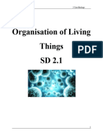 PrelimM2 - SD 2.1 Organisation of Living Things 2023