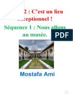 Mostafa Ami - Fiches Projet 2 Séquence 1 - Nous Allons Au Musée