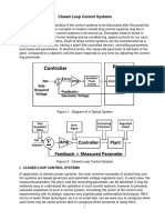 Closed Loop Systems