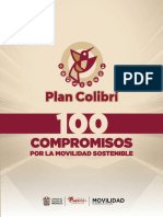 100 Compromisos para La Movilidad Sostenible Plan Colibrí - Tcarta