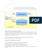 OLTP vs. OLAP