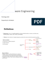 Software Engineering ch1 and 2