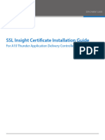 SSL Insight Certificate Installation Guide