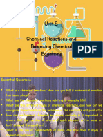 Unit 8 Chemical Reaction and Balancing