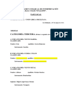 Acta Fase Local Solistas 2022