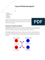 Oxidizing and Reducing Agents