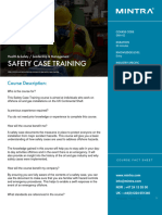 Safety Case Training