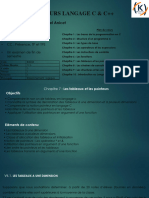 Langage C & C++ Chap 7