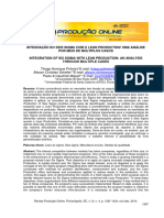 Integração Do Seis Sigma Com o Lean Production - Uma Análise