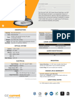 ARCSeries Round HighBay Specsheet