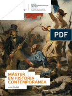 Folleto Historia - Contemporanea