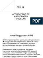 Sesi 14 - Pemodelan Berbasis Agen - 2