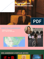 Wes Anderson Presentation