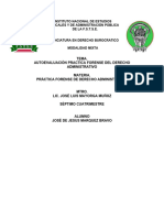 Autoevaluaciones Practica Forense Del Derecho Administrativo