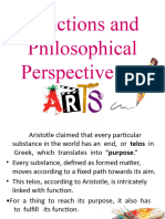 pp2 Functions and Philosophical Perspective On Art