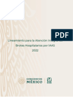 Lineamiento para La Atención Integral de Brotes Hospitalarios Por IAAS 2022