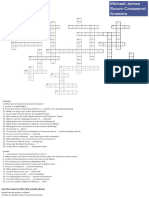 Michael James Scrum Crossword Answers