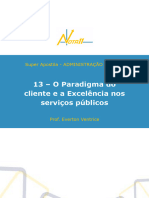 Nota11 - O Paradigma Do Cliente e A Excelência Nos Serviços Públicos