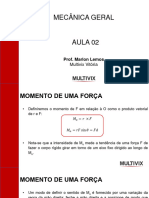 AULA 02 - Mecânica Geral