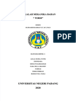 PDF Makalah Mekanika Bahan Kelompok 2 Torsi - Compress