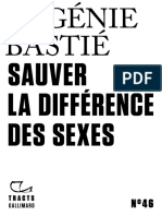 Sauver Les Différences Des Sexes