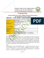 WECRUMA FARMERS BANK CONCEPT - Agro Processing & Marketing