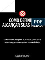 Ebook Como Definir e Alcançar Suas Metas.