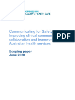 04 ARTIGO Improving Communication Collaboration and Teamwork in Australian Health Services - June 2020