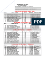 Listado General Pregrados Ceremonia de Grado 24 de Junio de 2022