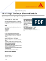 Sika Pega Enchapeblancoflexible