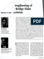 Flexural Strengthening of Prestressed Slabs Using FRP