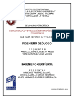 Estratigrafía y Evaluación Petrofísica Del Campo Poseidón 3D