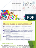 Proceso de Comunicación y Funciones Del Lenguaje