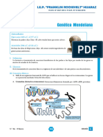 Genetica Mendeliana Biologia 5º Secundaria